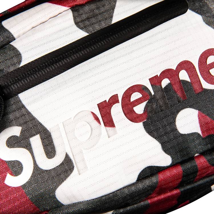 Pre-owned Supreme Sling Bag (ss21) Red Camo