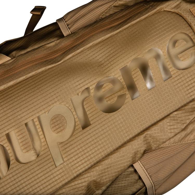 Pre-owned Supreme Backpack (ss21) Tan