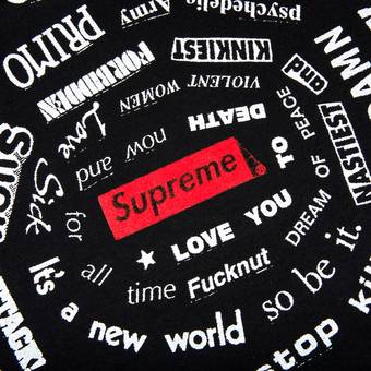 Buy Supreme Spiral Tee 'Black' - SS21T42 BLACK | GOAT CA