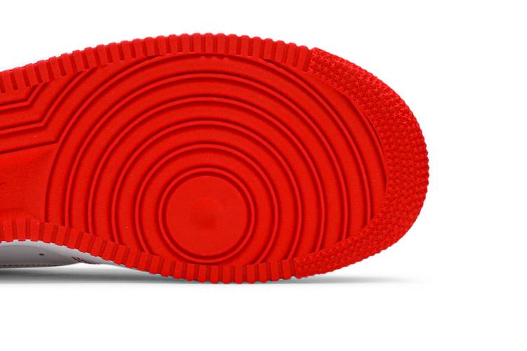 ▷ Bear Vuitton X Nike AF1 white/Red by Ske, 2023, Design