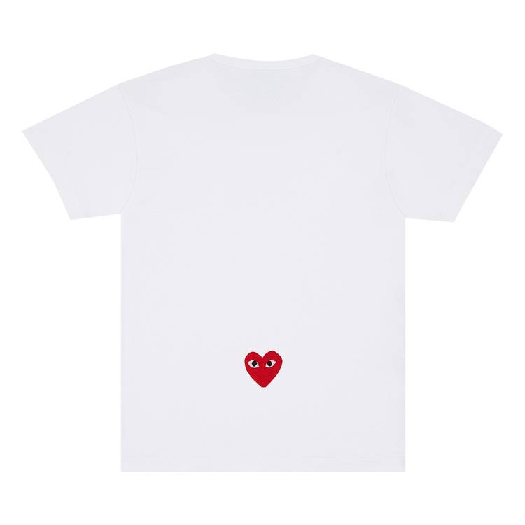 Nike x Comme des Garçons PLAY T-Shirt 'White' | GOAT