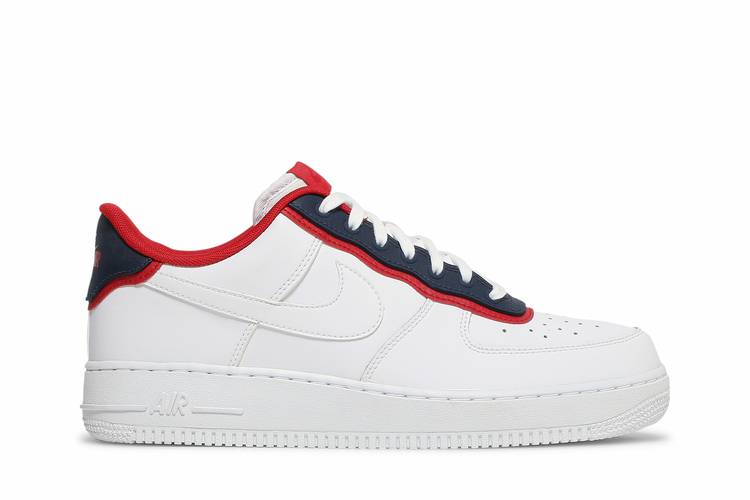 WMNS AIR FORCE 1 '07 LOW OBSIDIAN & UNIVERSITY RED – PACKER SHOES