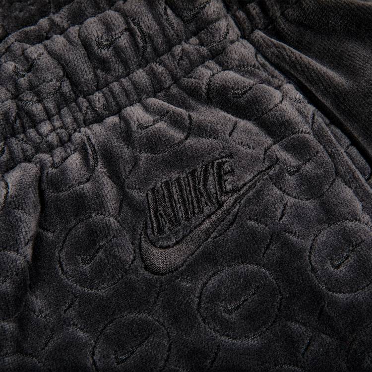 Buy Supreme x Nike Velour Track Pant 'Black' - SS21P6 BLACK | GOAT