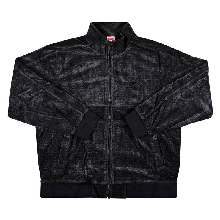 Buy Supreme x Nike Velour Track Jacket 'Black' - SS21J9 BLACK