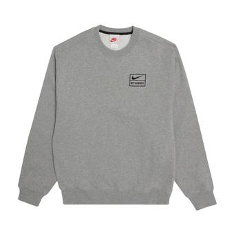 Buy Nike x Stussy NRG BR Crew Fleece 'Grey' - CT4311 063 | GOAT