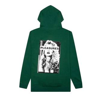 Buy Pleasures Hate Free Hoodie 'Forest Green' - P21SP043 FORE | GOAT