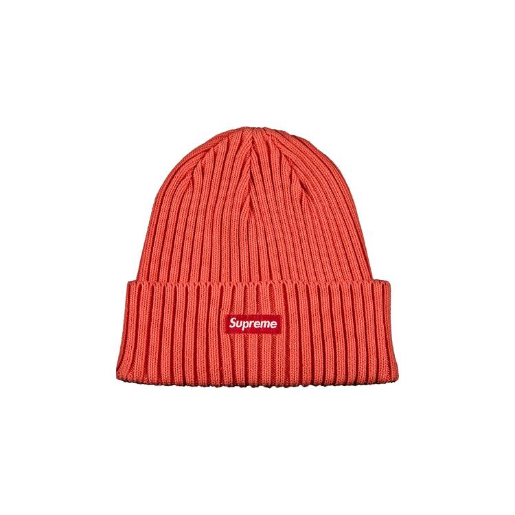 Buy Supreme Overdyed Beanie 'Coral' - SS21BN8 CORAL | GOAT