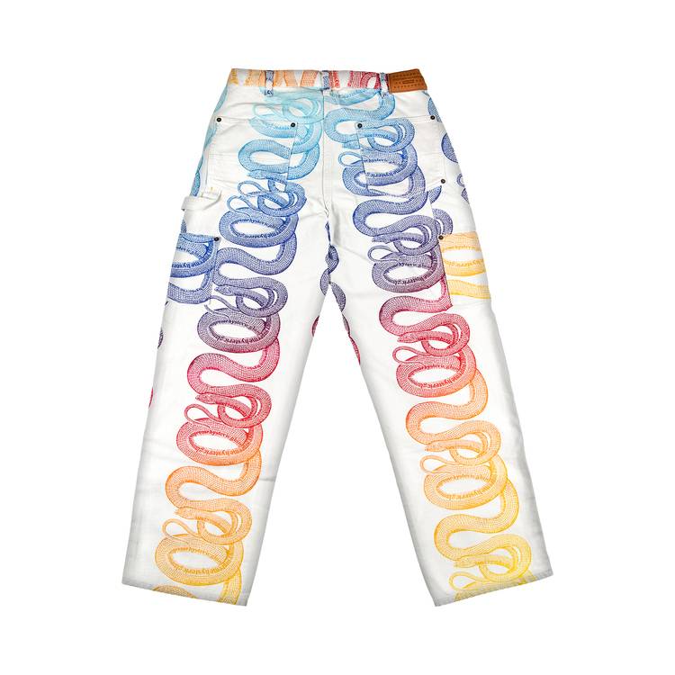 Supreme x Hysteric Glamour Snake Double Knee Painter Pant 'White'