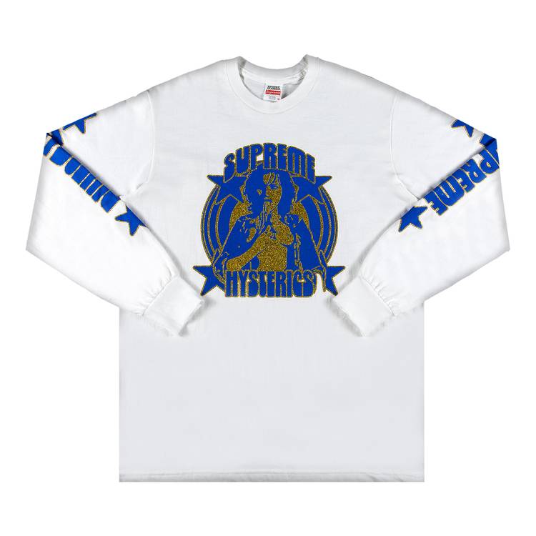 Supreme x Hysteric Glamour Long-Sleeve Tee 'White