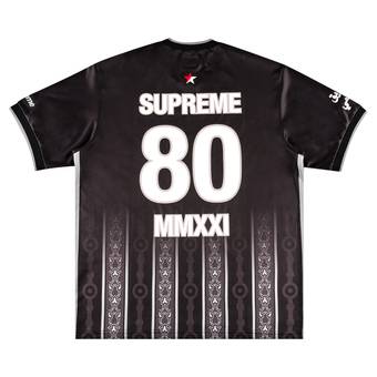 Supreme Arabic Logo Soccer Jersey Black for Men