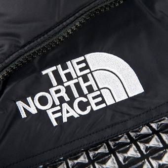 Supreme x The North Face Studded Nuptse Vest 'Black' | GOAT