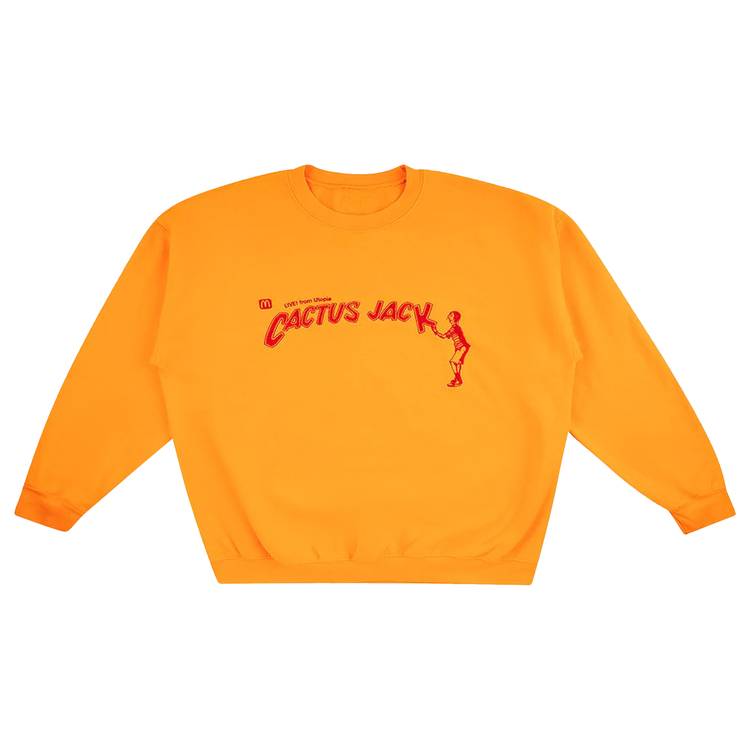 Buy Cactus Jack by Travis Scott x McDonald's Spelling Crewneck