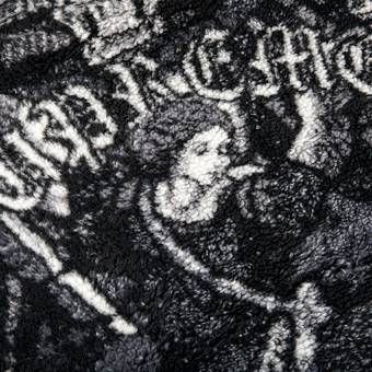 Supreme Saint Michael Fleece Jacket 'Black' | GOAT