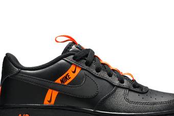 Nike Air Force 1 LV8 Ksa GS 'Worldwide Pack - Black Total Orange