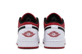Buy Air Jordan 1 Low GS 'White Gym Red' - 553560 118 | GOAT