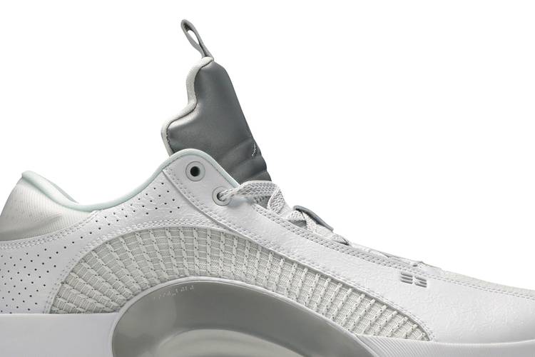 Buy Air Jordan 35 Low PF 'White Metallic Silver' - CW2459 100 | GOAT