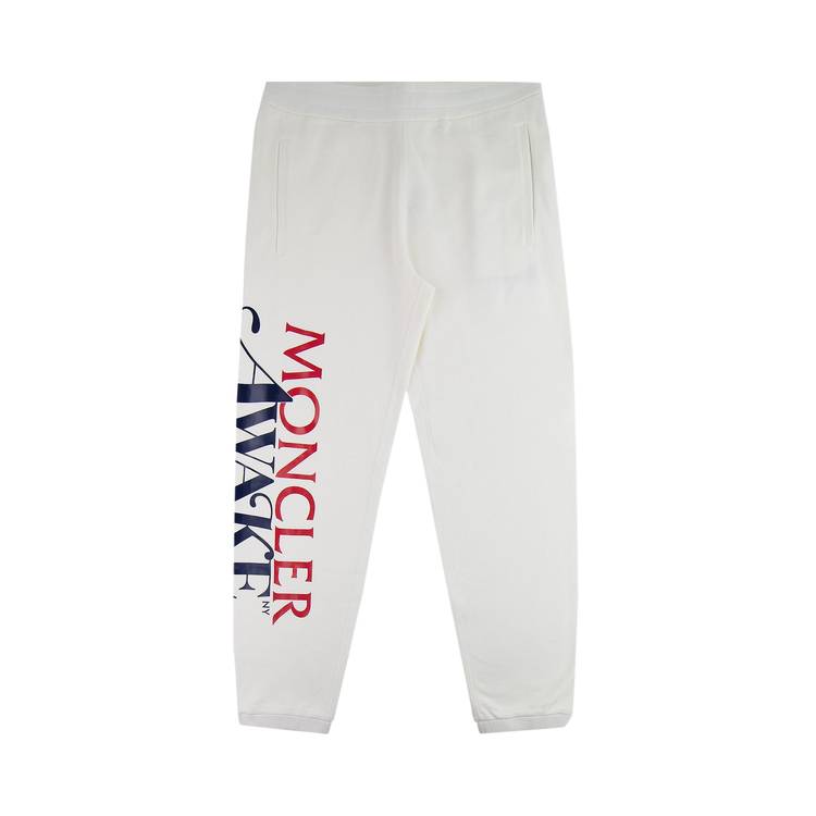 Buy Moncler Genius x Awake NY Logo Print Sweatpants White