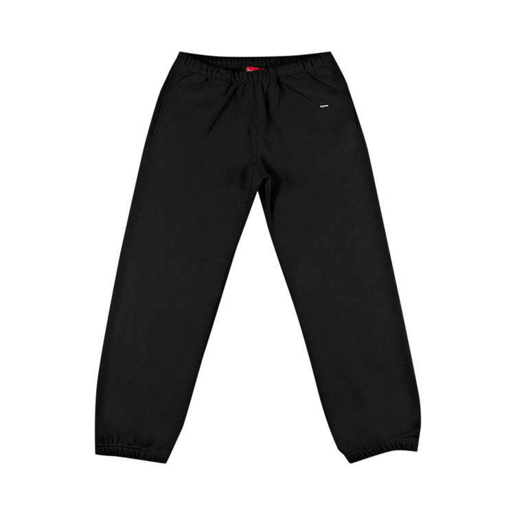 Supreme Small Box Sweatpant 'Black' | GOAT