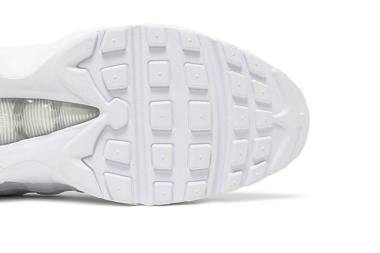 Nike Air Max 95 Triple White en color Branco