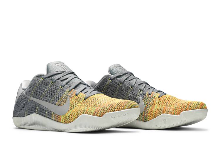 kobe 11 yellow grey