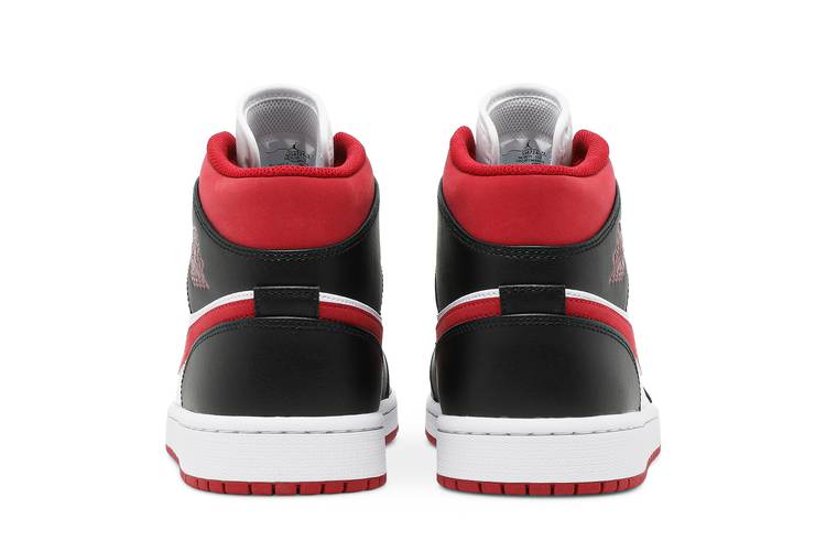 店にて先行発売 Air Nike Jordan Black Red WhiteGym Mid 1 スニーカー