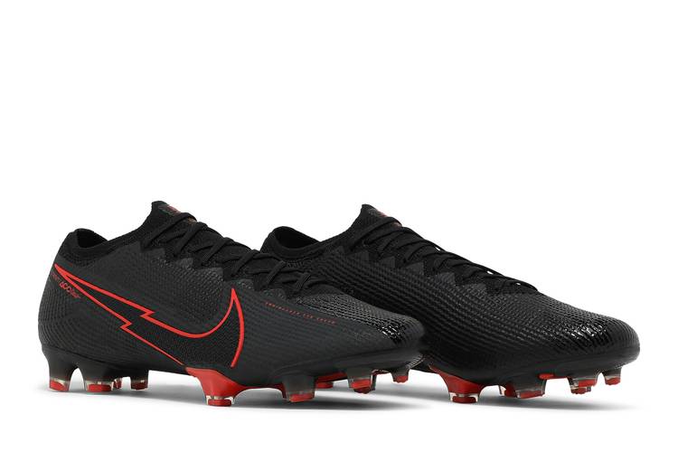 Nike Vapor 13 Elite Fg M AQ4176-060 football boots black black - KeeShoes