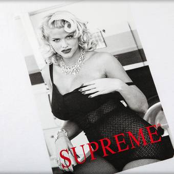 Buy Supreme Anna Nicole Smith Tee 'White' - SS21T16 WHITE | GOAT