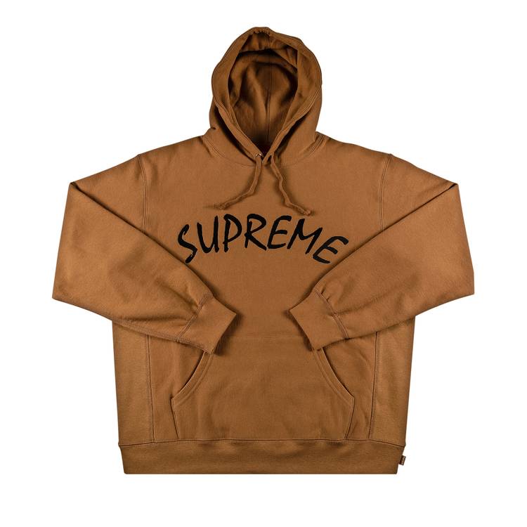 Buy Supreme FTP Arc Hooded Sweatshirt 'Brown' - SS21SW58 