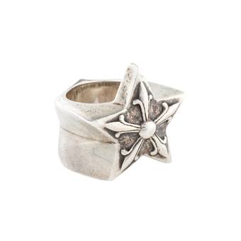 Buy Chrome Hearts Star Ring 'Silver' - 1383 100000606SR SILV | GOAT