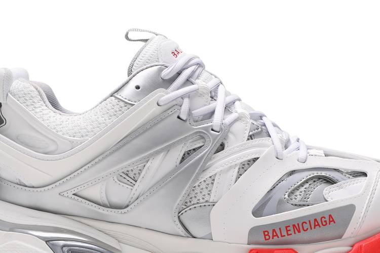 Balenciaga Track Trainer 'White Grey Red' 542023W1GB81285 - KICKS CREW