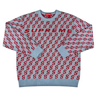 Buy Supreme S Repeat Sweater 'Light Blue' - SS21SK5 LIGHT