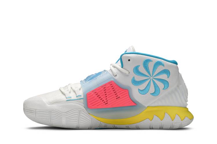 Size 12 - Nike Kyrie 6 Neon Graffiti 2020 194272272316