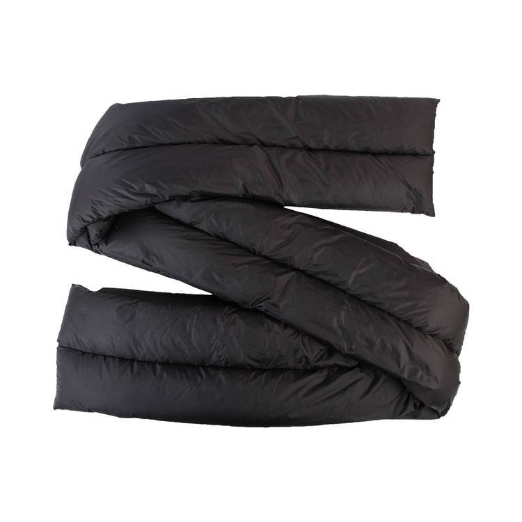 Buy Rick Owens Larry Puffer Scarf 'Black' - RR19F4440 NZD3 09 | GOAT