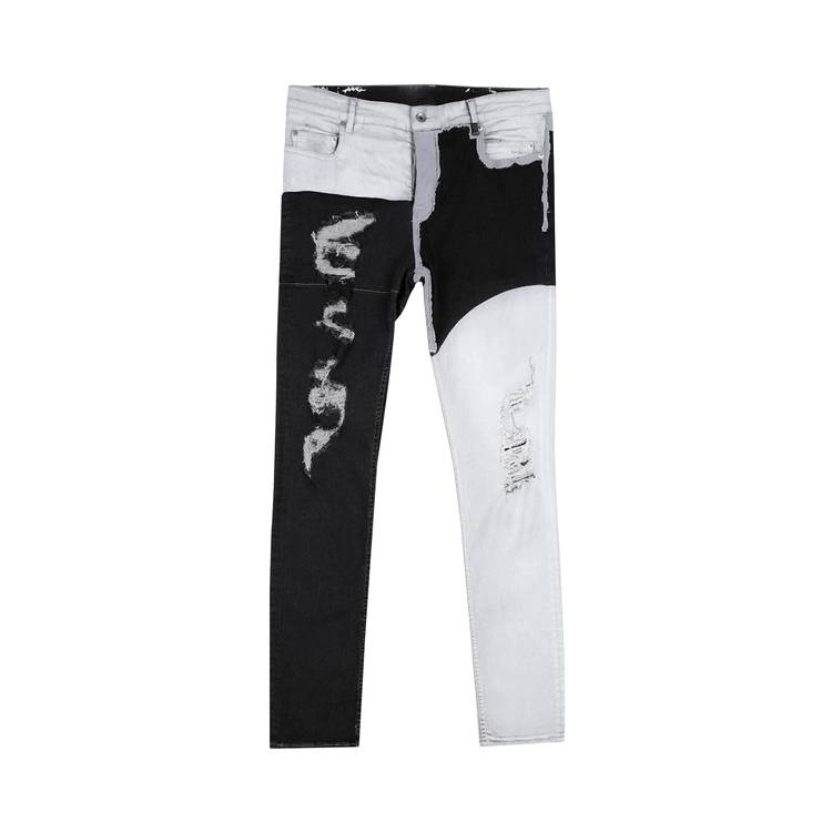 Buy Rick Owens Tecuatl Tyrone Cut Jeans 'White Wax' - DS20S5306 
