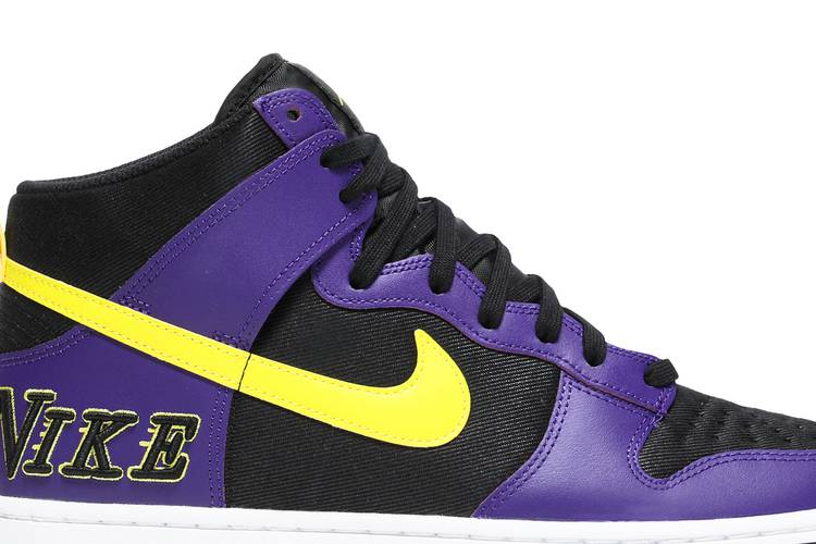 Buy Dunk High Premium EMB 'Lakers' - DH0642 001 | GOAT