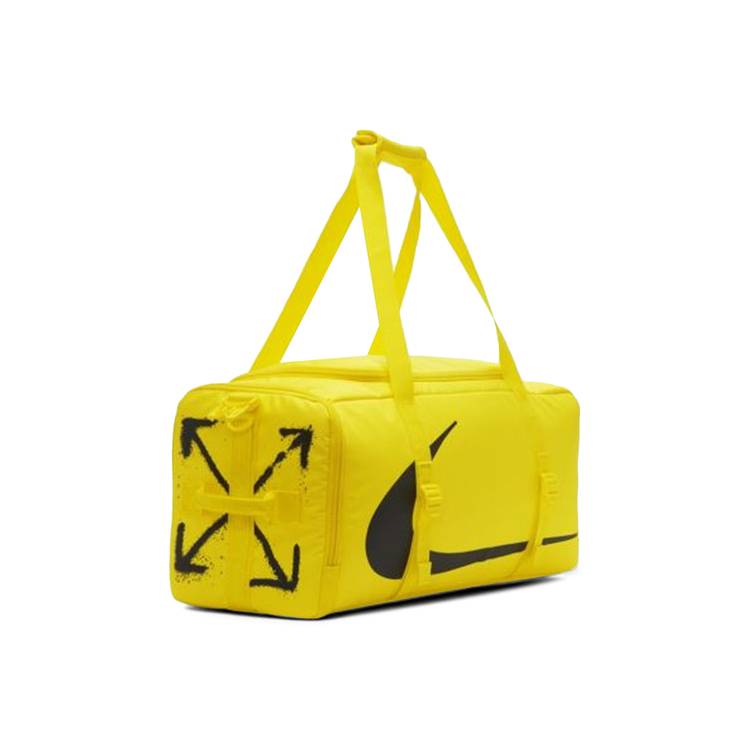 YELLOW NIKE DUFFLE BAG in yellow