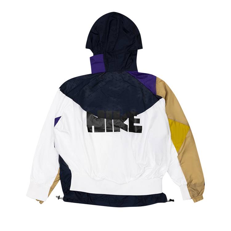 Nike x Sacai Hooded Anorak 'Obsidian/Court Purple'