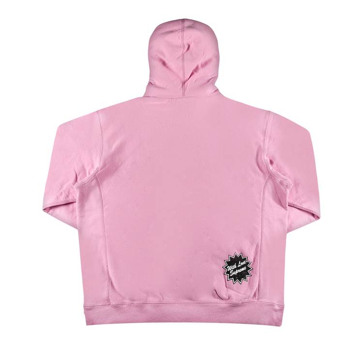 Buy Supreme x Jamie Reid Fuck All Hooded Sweatshirt 'Pink