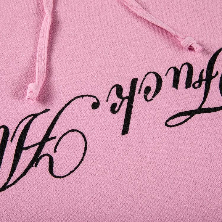 Buy Supreme x Jamie Reid Fuck All Hooded Sweatshirt 'Pink