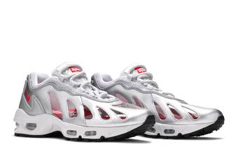 Buy Supreme x Air Max 96 'Metallic Silver' - CV7652 001 | GOAT