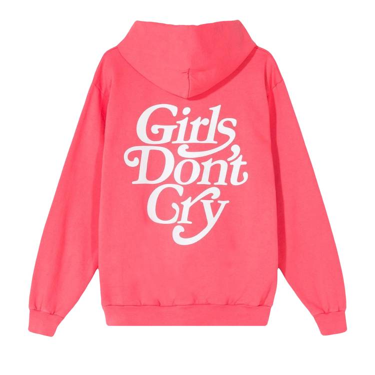 Girls Don't Cry Logo Hoodie 'Pink' | GOAT