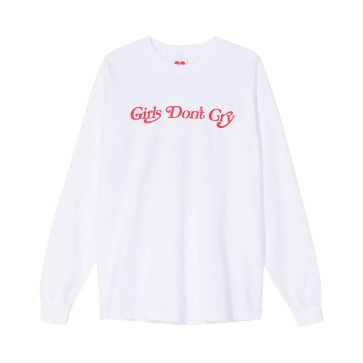 Buy Girls Don't Cry Butterfly Long-Sleeve T-Shirt 'White' - 2109