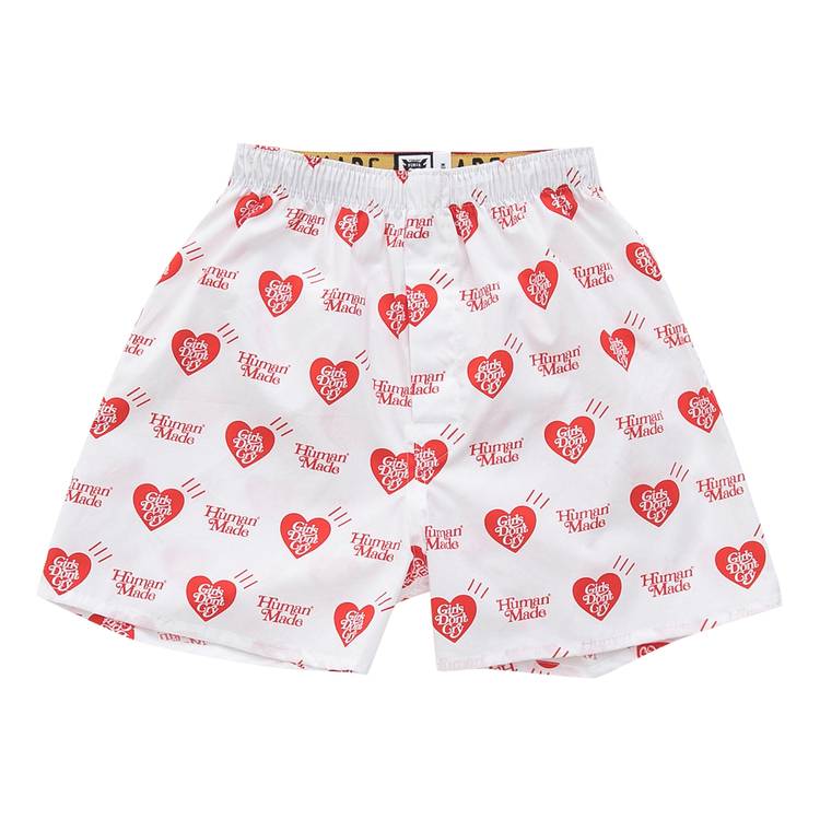 Buy Girls Don't Cry x Human Made Boxers 'Red/White' - 2109