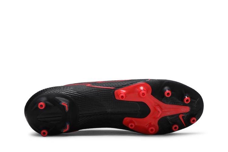Nike Mercurial Vapor 13 Elite FG-Black/Dark Smoke Grey/Chile Red