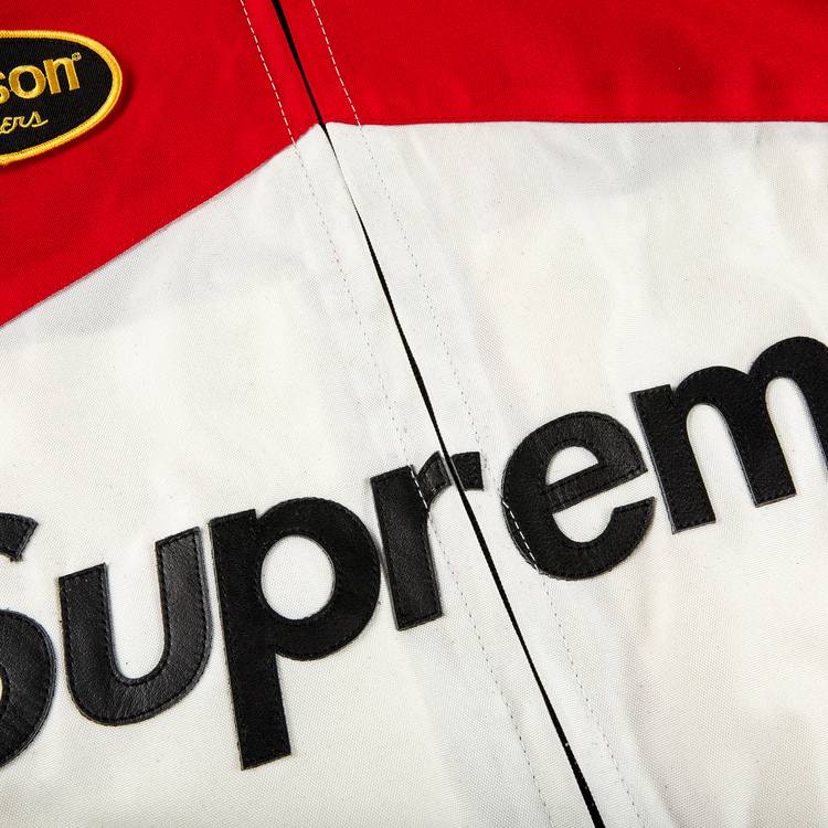 Shop Supreme 2020 SS Supreme Vanson Leathers Cordura Jacket Red by  BrandStreetStore