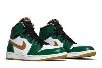 Buy Air Jordan 1 Retro High OG 'Celtics' - 555088 315 - Green | GOAT