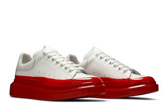 Alexander McQueen Oversized Sneaker 'Lust Red Velvet Spray