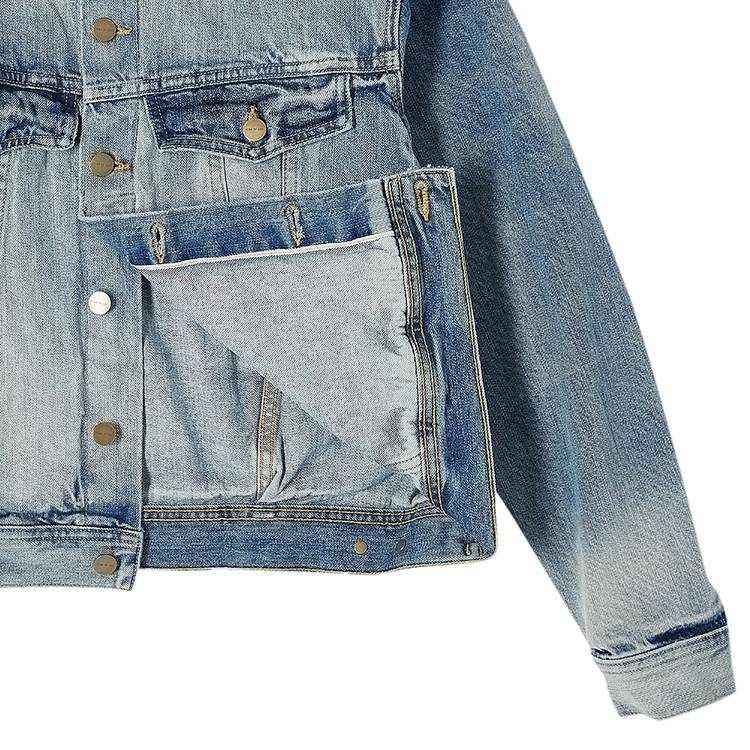 Fear of God Denim Trucker Jacket '5 Year Indigovintage Wash' | GOAT