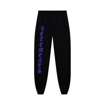 Buy Vetements Anarchy Logo Sweatpants 'Black/Purple' - UA52PA270P