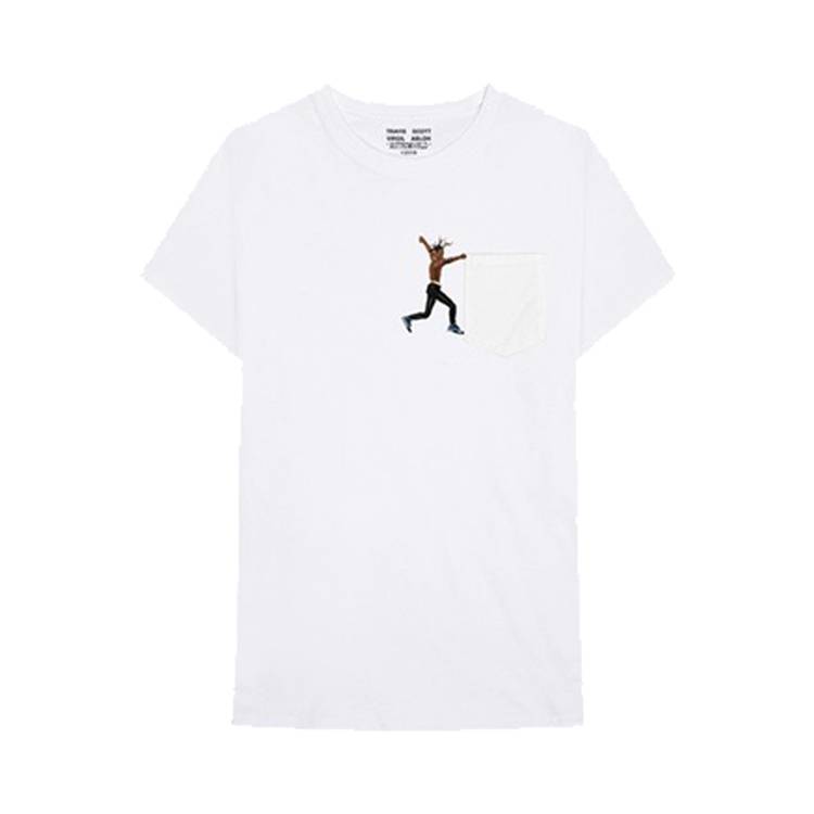 Travis Scott Crooked Cactus Jack White T-shirt – NorthIcon Apparel